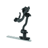 Composite fishing rod holder with track connection (T-slot) - Ratchet system