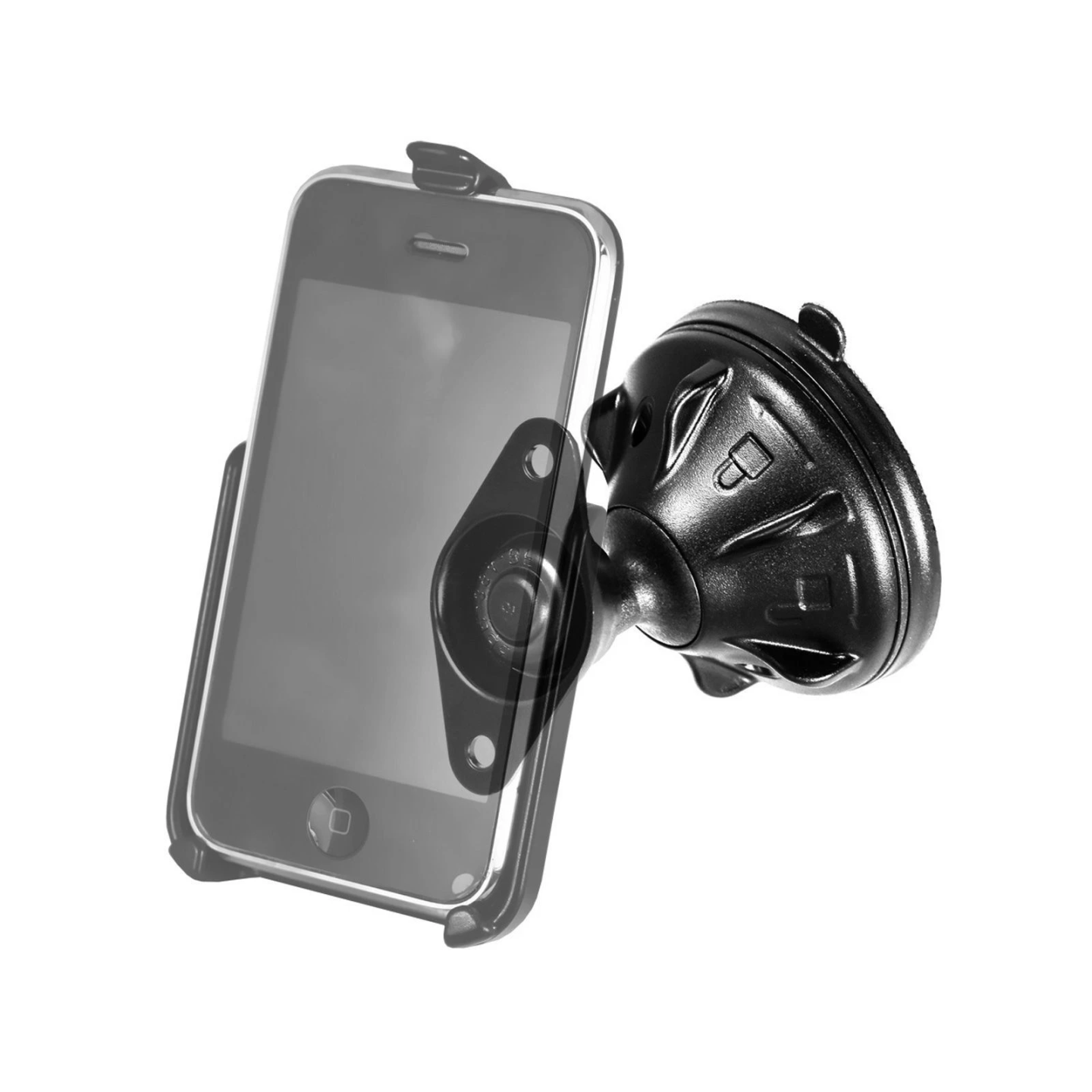Composite suction cup with Snap Link ball - Diamond connection (trapezoid)