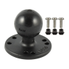 round base plate (AMPS) for Garmin marine devices - (1.5 inch), screw set