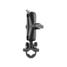 Camera mount for handlebars/tubes with 1/4"-20 grub screw - with clamp, (1 inch)