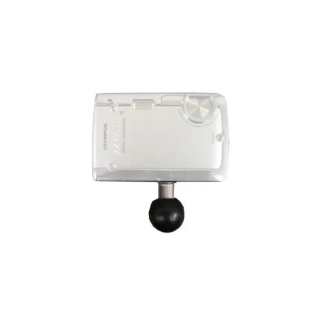 Kamerahalterung für Lenker/Rohre mit 1/4"-20 Gewindestift - mit Klemmschelle,  (1 Zoll)