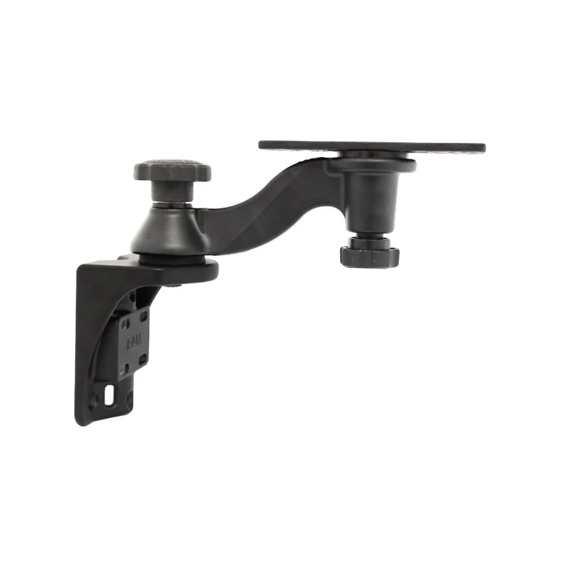 Swivelling arm with universal plate for marine GPS - Vertical base, universal plate (50.8 x 158.9 mm), arm length 150 mm
