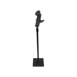 Stand with rod (approx. 450 mm) and AMPS connection - centre connecting arm, round base plate