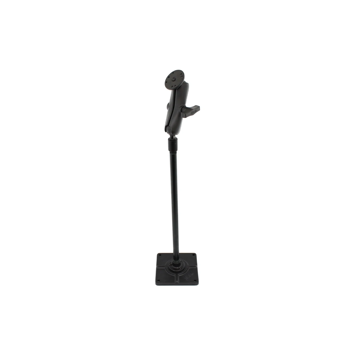Stand with rod (approx. 450 mm) and AMPS connection - centre connecting arm, round base plate