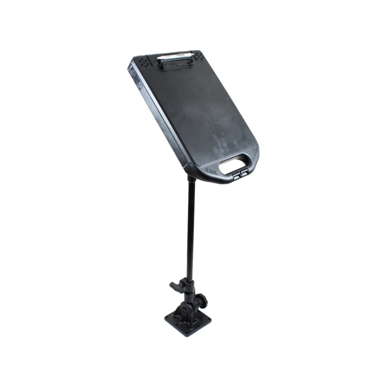 Ratchet Standhalterung mit Aufbewahrungs-Box - Stab ca. 450 mm,  Aufnahme (1,5 Zoll, oben)