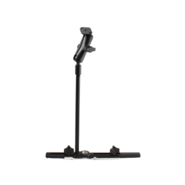 Cessna seat rail mount with Diamond connection - rail, flex arm (approx. 300 mm) centre connecting arm