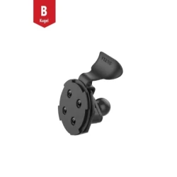 Quick Release Adapter OtterBox uniVERSE -  (1 Zoll), inkl. Diamond-Basisplatte (Trapez)