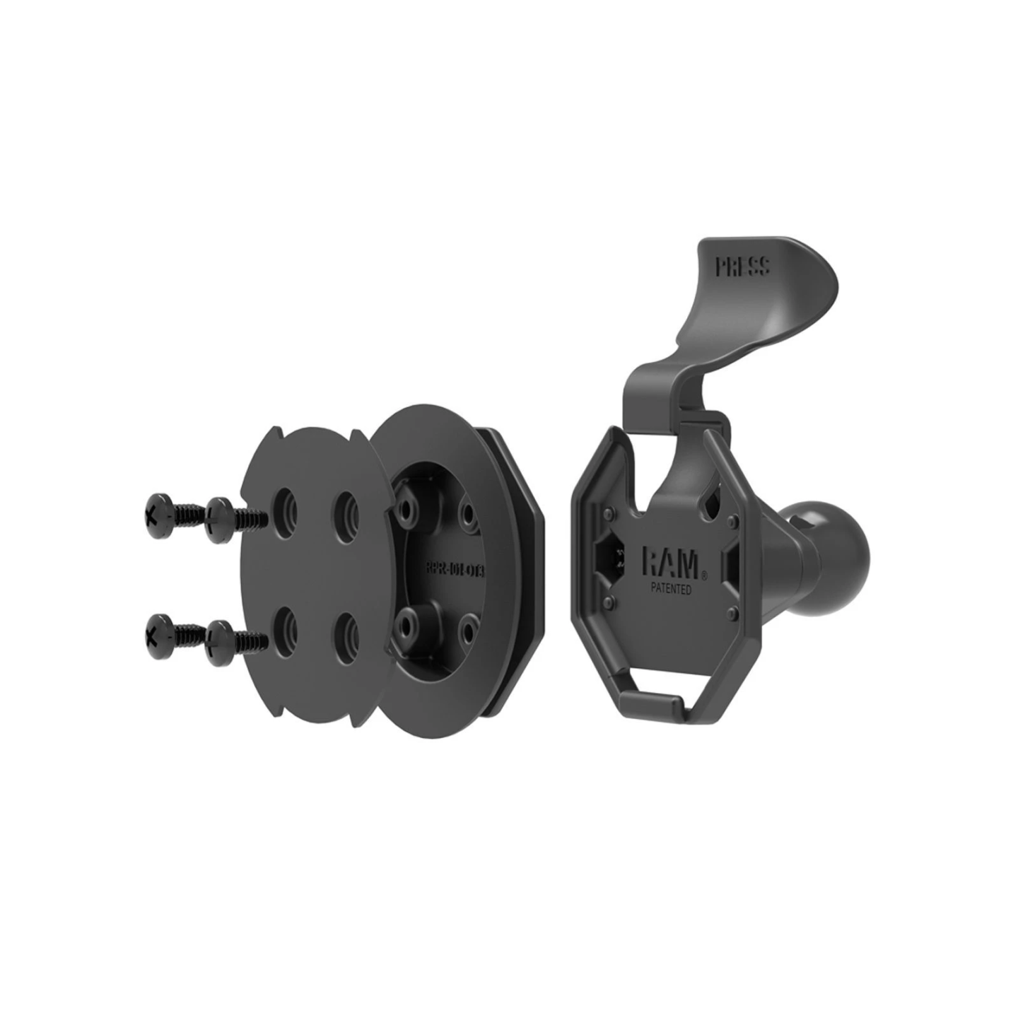 Quick Release Adapter OtterBox uniVERSE - (1 inch), incl. Diamond base plate (trapezoid)