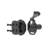 Quick Release Adapter OtterBox uniVERSE - (1 inch), incl. Diamond base plate (trapezoid)