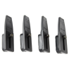 flat side arms (rear) for Tough-Tray universal laptop cradles - 4 pieces incl. mounting kit