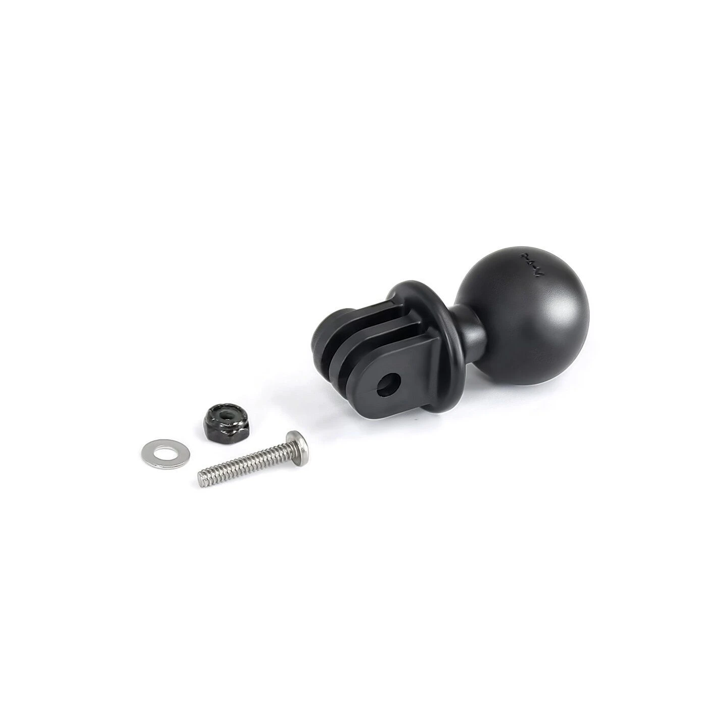 GoPro camera mount for handlebars/tubes - with clamp, (1 inch)