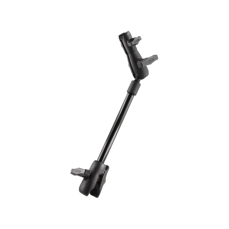 Pipe Verlängerungsarm für Rollstühle - C-/ (1 u. 1,5 Zoll), Armlänge ca. 480mm,  Aufnahme (unten),  Anbindung (oben)