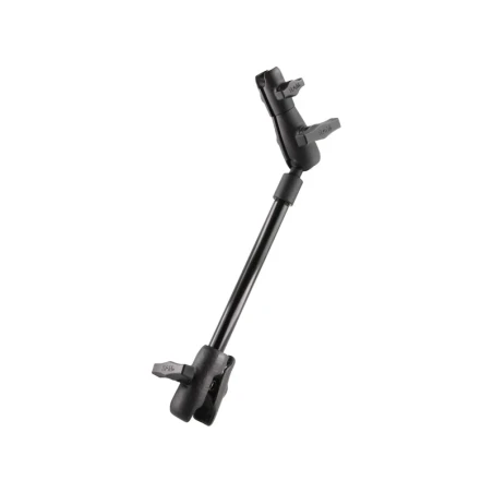 Pipe Verlängerungsarm für Rollstühle - C-/ (1 u. 1,5 Zoll), Armlänge ca. 480mm,  Aufnahme (unten),  Anbindung (oben)