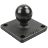 Base plate rectangular (2 x 2 inch) - (1 inch)