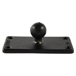 Base plate rectangular (2 x 4 inch) - (1 inch)