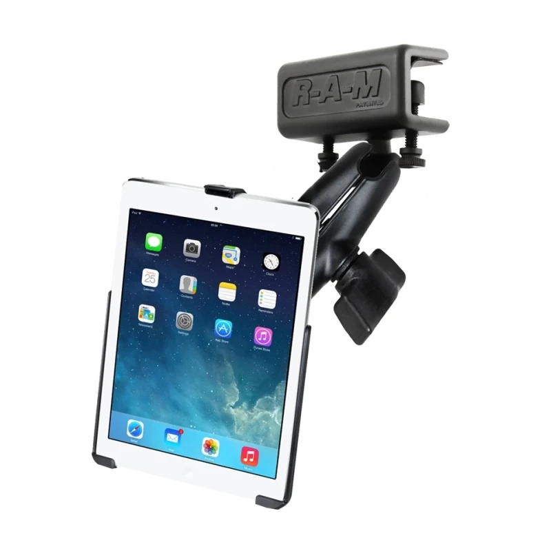 Panelhalterung für Apple iPad Air 1-2 / iPad Pro 9.7 (ohne Schutzhüllen) - mittlerer Verbindungsarm