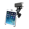 Panel mount for Apple iPad Air 1-2 / iPad Pro 9.7 (without protective cases) - centre connecting arm