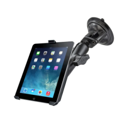 Suction base mount for Apple iPad 2-4 (without protective cases) - centre connecting arm