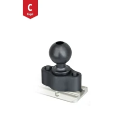 Verbundstoff Basiskugel für Tough-Track Schienen - Quick-Release-System