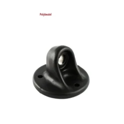 Basisplatte rund mit 1/4 Zoll NPT-Innengewinde - Platten-Durchmesser 63,5 mm, Gewinde parallel zur Platte, 120° 3-Loch-Raster
