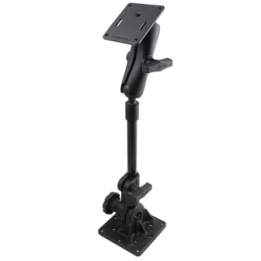 Ratchet stand mount with VESA connection (top) - rod approx. 300 mm, mount (1.5 inch, top)