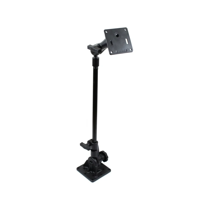 Ratchet Standhalterung mit VESA-Anbindung (oben) - Stab ca. 450 mm,  (1,5 Zoll, oben)