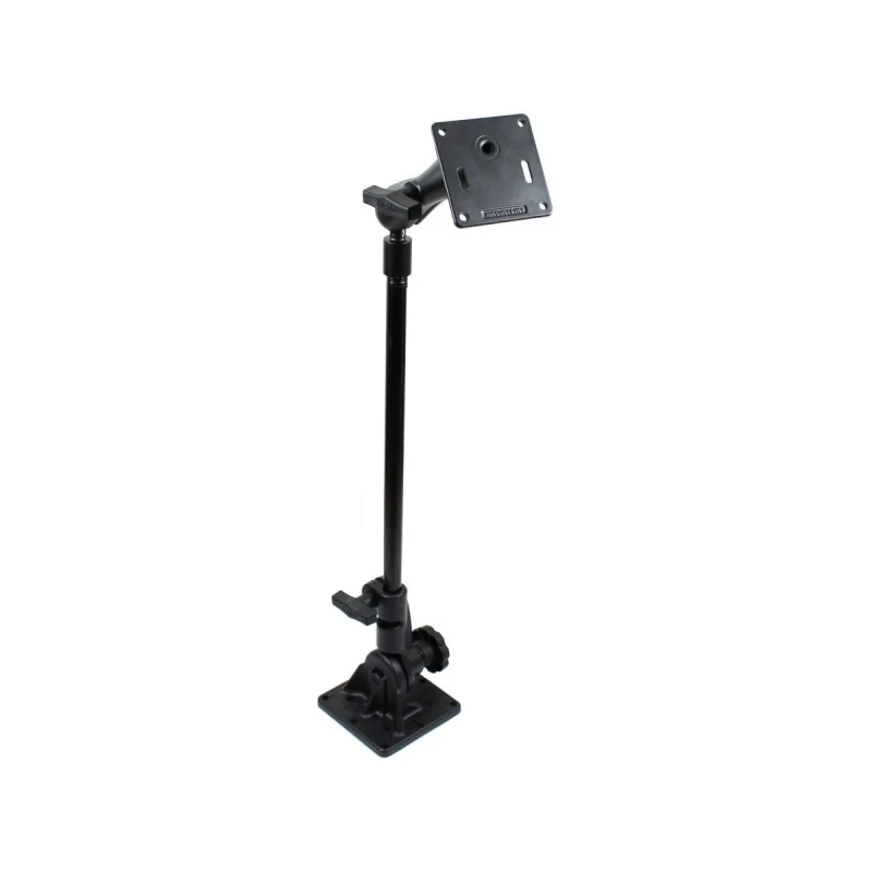 Ratchet Standhalterung mit VESA-Platten - Stab ca. 450 mm,  Aufnahme (1,5 Zoll, oben)