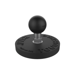 magnetic base plate (round) - (1 inch), 66 mm diameter