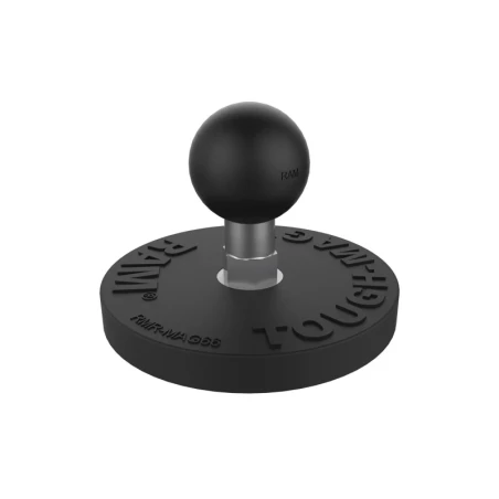 magnetische Basisplatte (rund) -  (1 Zoll), 66 mm Durchmesser