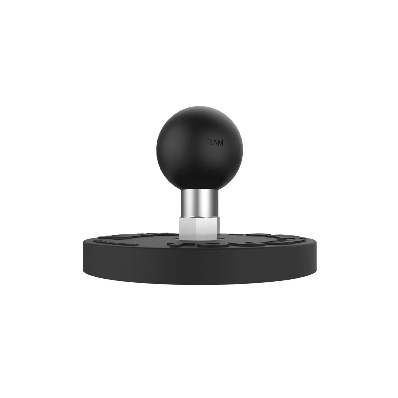 magnetische Basisplatte (rund) -  (1 Zoll), 66 mm Durchmesser