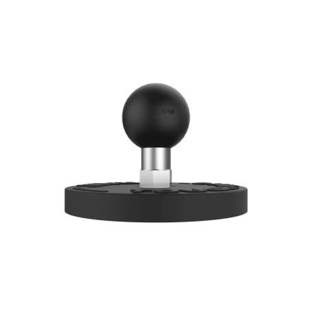 magnetische Basisplatte (rund) -  (1 Zoll), 66 mm Durchmesser