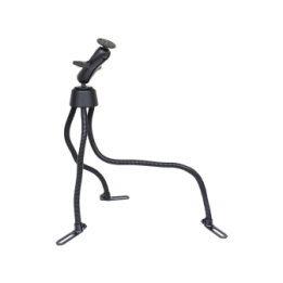 Pod III vehicle seat rail attachment with AMPS connection - flexible rods (approx. 450 / 500 / 750 mm length)