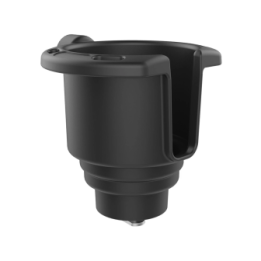 Composite cup holder - with T-slot for Tough-Track rails