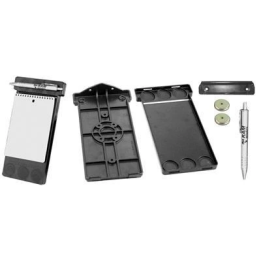 Notepad holder with magnet - AMPS attachment, approx. DIN A5, screw set