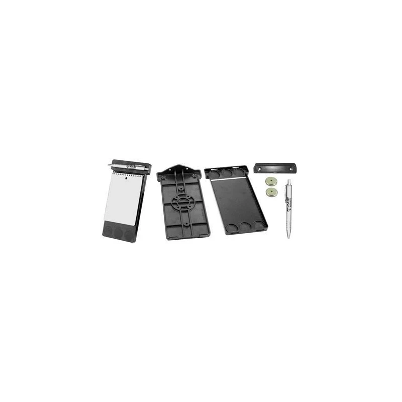 Notizblockhalter mit Magnet - AMPS-Anbindung, ca. DIN A5, Schrauben-Set