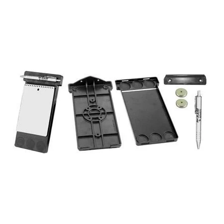 Notizblockhalter mit Magnet - AMPS-Anbindung, ca. DIN A5, Schrauben-Set