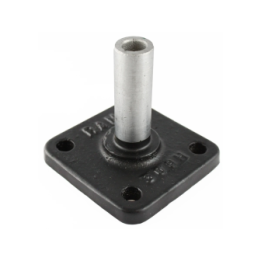 square base plate (82.5 x 82.5 mm) with NPT rod (12.7 mm diameter)