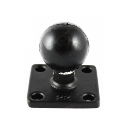 square base plate (50.8 x 50.8 mm) with (1.5 inch) - in polybag