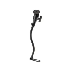 Pod I Fahrzeug Sitzschienen-Befestigung mit AMPS-Anbindung - flexibler Stab (ca. 450 mm), runde Basisplatte