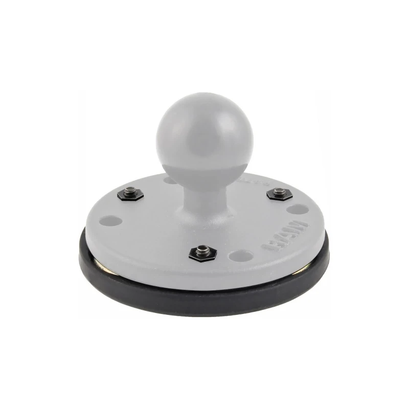 Round base plate with magnetic base - (1 inch), AMPS
