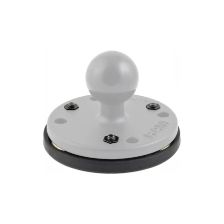 Round base plate with magnetic base - (1 inch), AMPS