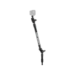 Extension arm for GoPro cameras with spline post adapter - total length approx. 675 mm, end pieces with ball