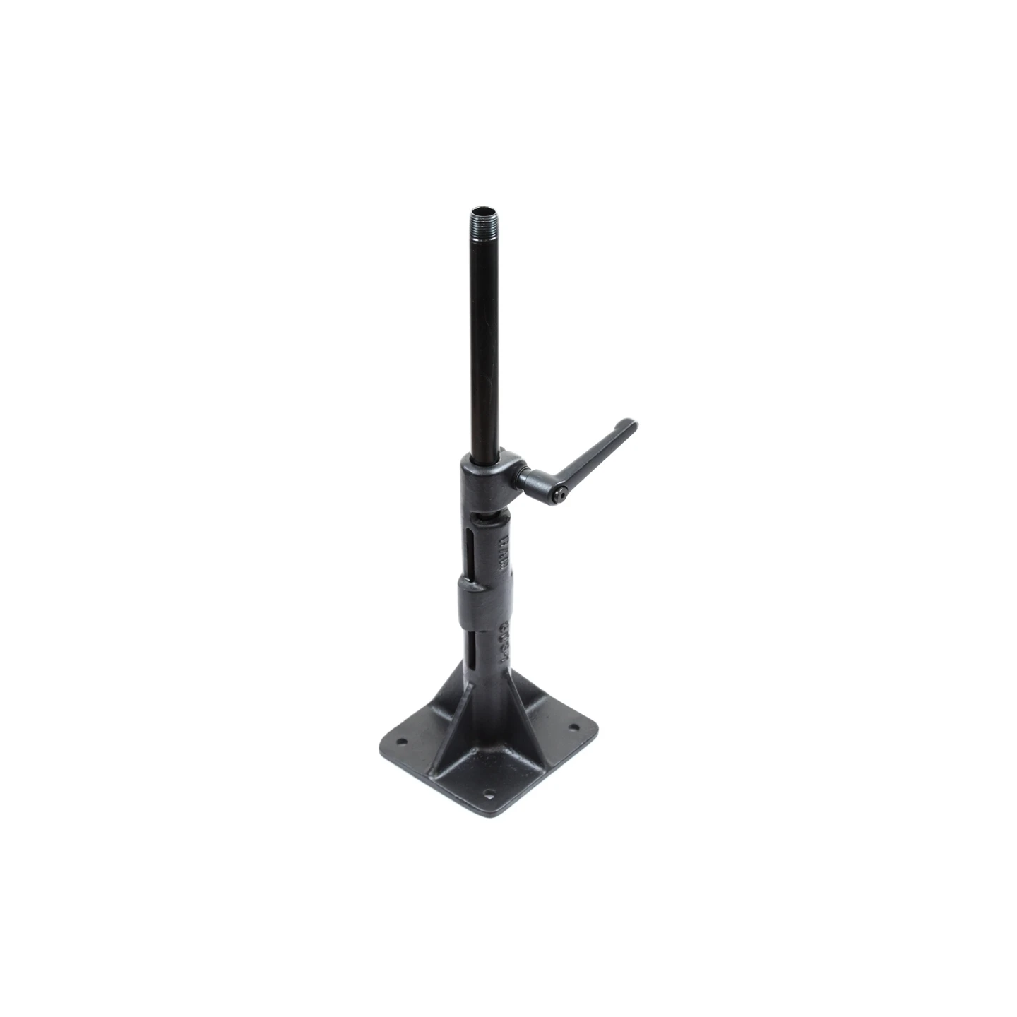 Standfuss mit 450 mm Rohr - Grundfläche 127 x 127 mm, Feststell-Mechanismus