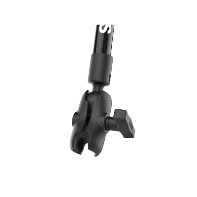 Verlängerungsarm mit GoPro-Adapter - Kunststoffrohr, (ca. 300 mm), 2x Endstücke mit Kugel, 2x kurze Verbindungsarme