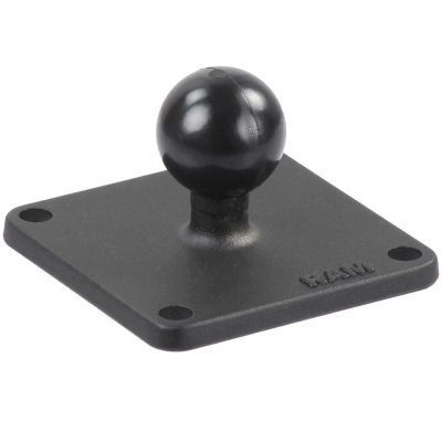Basisplatte quadratisch (2,5 x 2,5 Zoll) -  (1 Zoll)