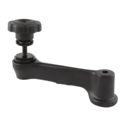 Swivel arm with horizontal base mount - Arm length approx. 150 mm