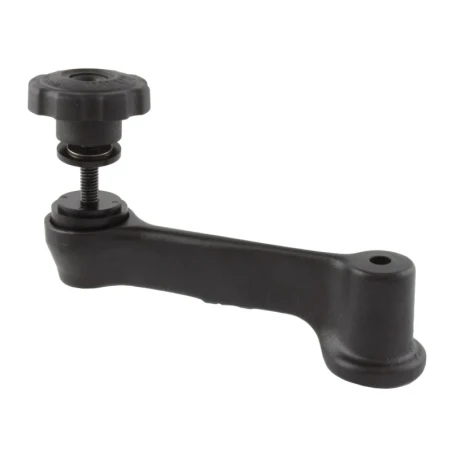 Swivel arm with horizontal base mount - Arm length approx. 150 mm