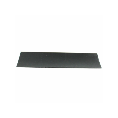 Gummiunterlage für Rohre - 50,8 x 190,5 mm, schwarz