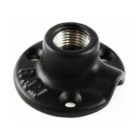 runde Basis mit 1/2" NPT-Innengewinde (90°) - im Polybeutel