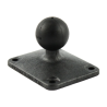 rectangular composite base plate (2 x 2.5 inch) - (1 inch)